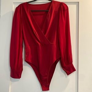Red Bodysuit